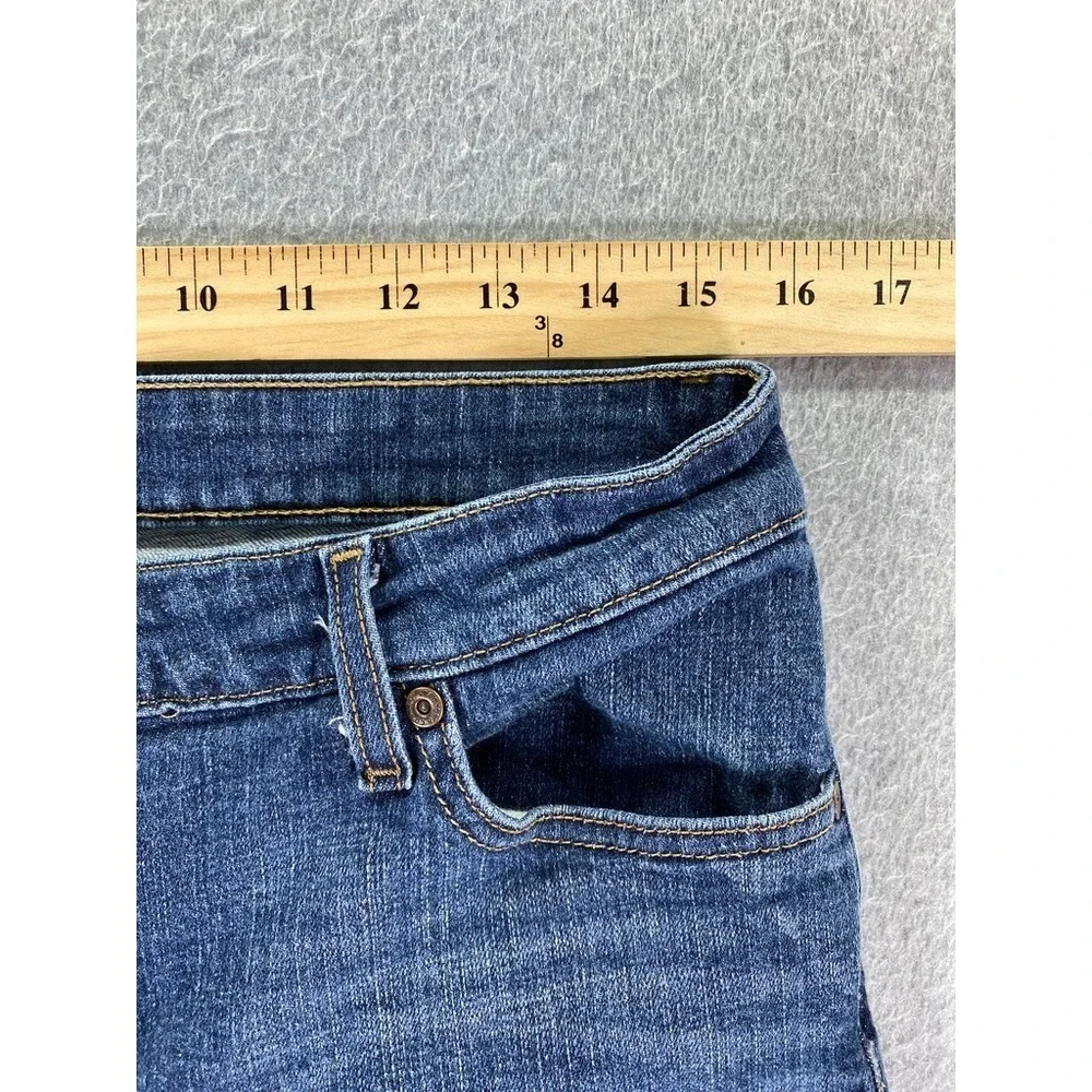 Levi's‎ Mid Rise Skinny Blue Jeans Women's Size 14M Denim Medium Wash (31x28)